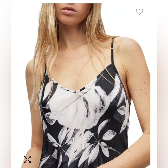 NWT. AllSaints Bryony Jackie Floral Maxi Dress in size 8. - Picture 2 of 7